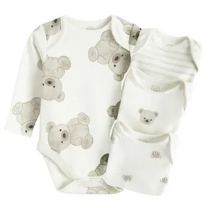 Cool Club, Body dziecięce z długim rękawem, mix, zestaw, 4 szt