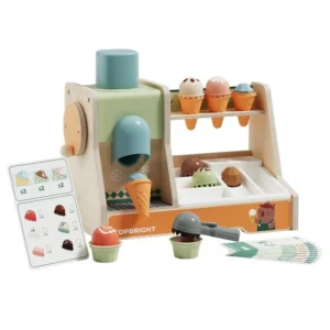 Topbright, Duża lodziarnia, drewniana zabawka edukacyjna